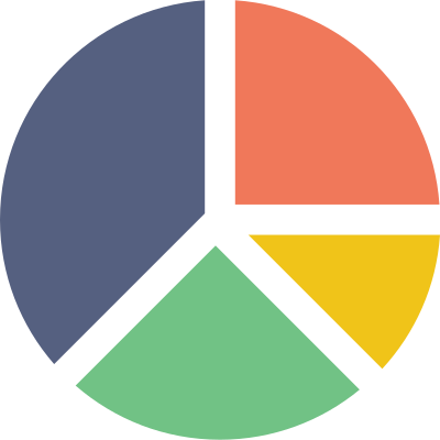 Pie chart clipart