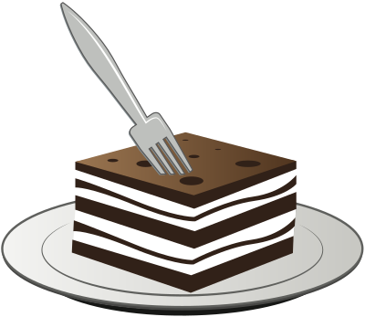 Piece of cake (#1) clipart
