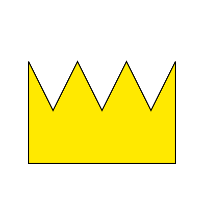 Piecepack suites - Crowns clipart