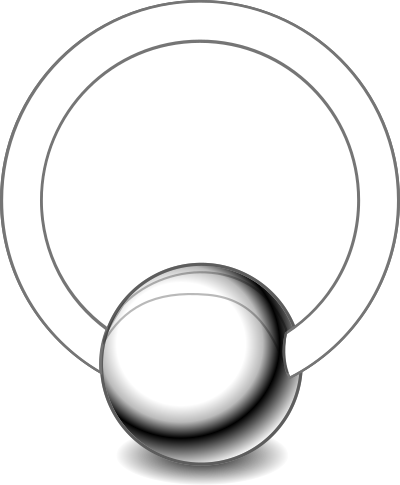 Piercing-ring clipart