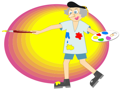 Pierre The Artist clipart