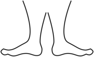 Pies. Feet clipart