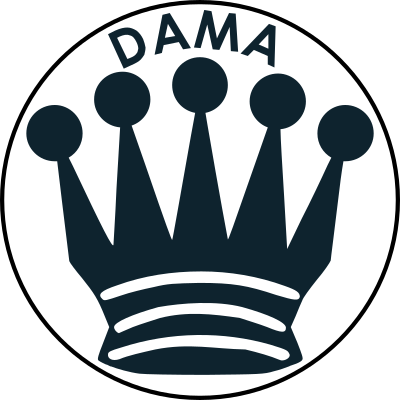 Pieza de Ajedrez con Nombre – Dama Negra clipart