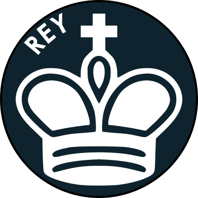 Pieza de Ajedrez con Nombre – Rey Blanco clipart