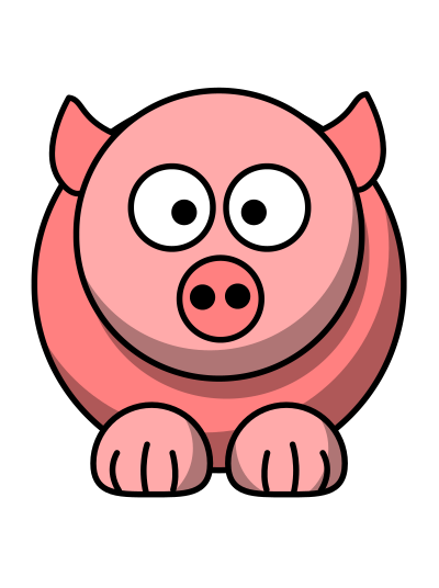 Pig clipart