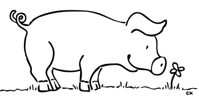 Pig clipart