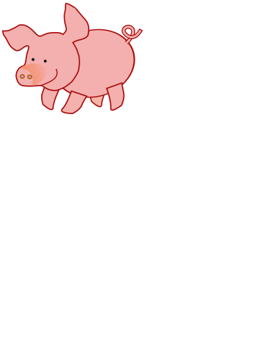 Pig clipart