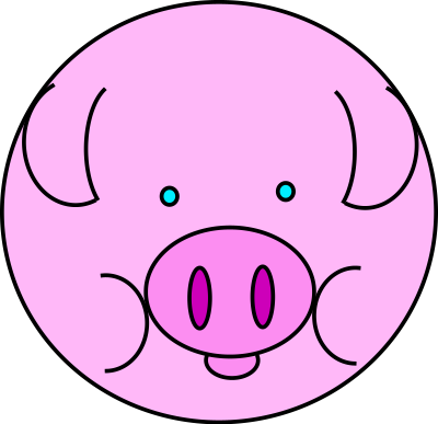 Pig clipart