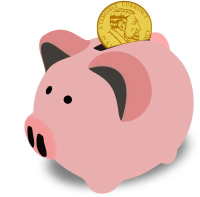 Piggy bank clipart