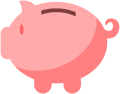 Piggy bank clipart