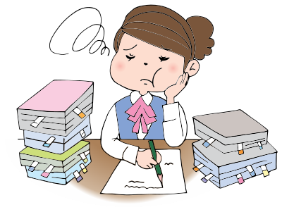 Pile of work (#2) clipart