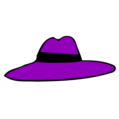 Pimp hat clipart