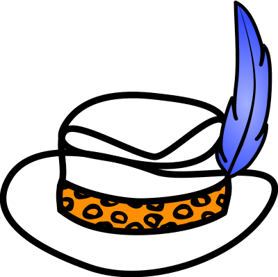 Pimp hat clipart