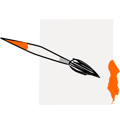 Pincel clipart