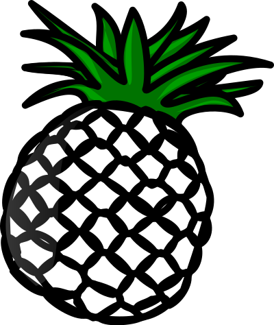 Pineapple clipart