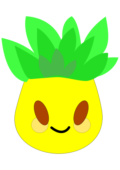 Pineapple clipart