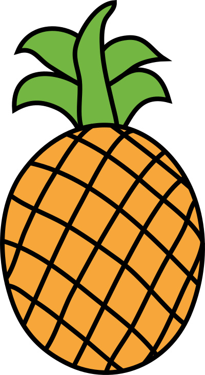 Pineapple 2 clipart