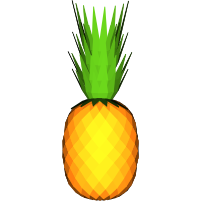 Pineapple (abstract) clipart