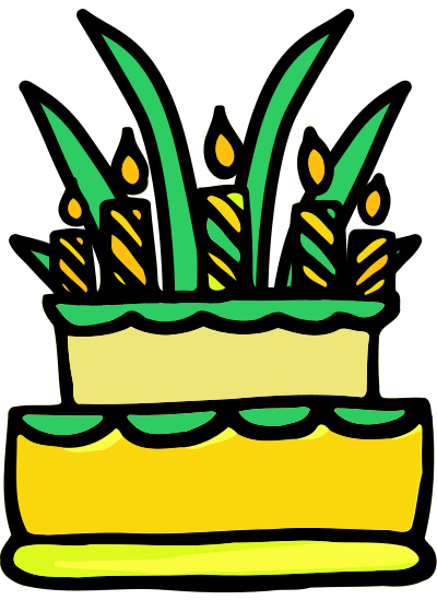 Pineapple Cake clipart
