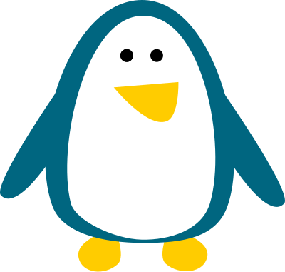 Pingüino | Penguin clipart
