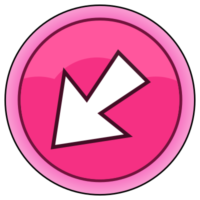 Pink arrow back clipart