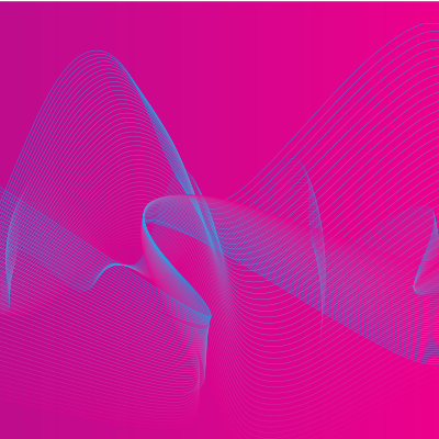 Pink background with flowing lines clipart