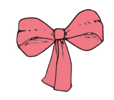 Pink Bow clipart