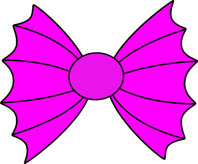 Pink Bow clipart