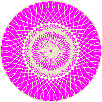 Pink flower clipart