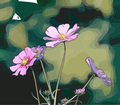 Pink Flowers clipart