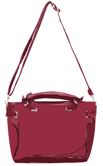 Pink Handbag No Logo clipart