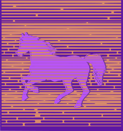Pink Pony clipart