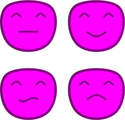 Pink Smileys clipart