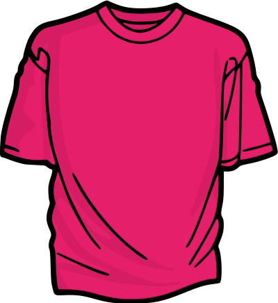 Pink T-Shirt clipart