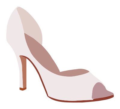 Pink Woman's Pump clipart
