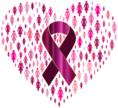 Pink Women Heart clipart