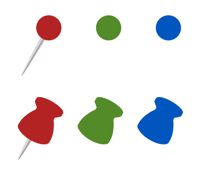 Pins clipart