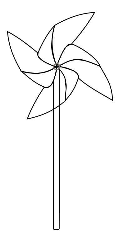 Pinwheel clipart