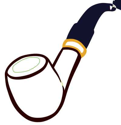 Pipe - coloured clipart