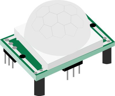 PIR Motion Detector Module clipart