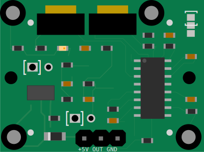 PIR Motion Detector Module (PCB) clipart