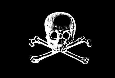 Pirate Flag clipart