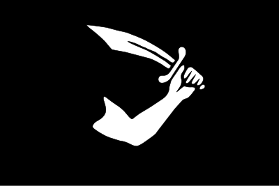 pirate flag - Thomas Tew clipart