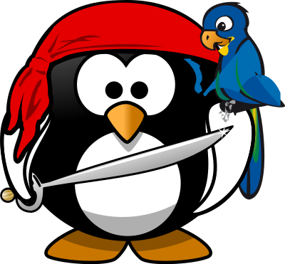 Pirate of Antarctica clipart