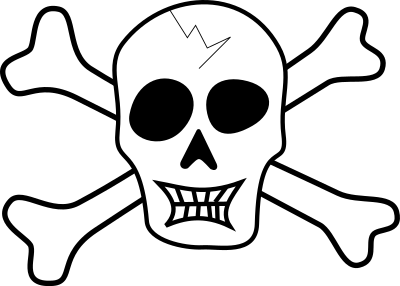 Pirate Skull clipart