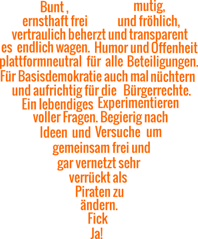 Piratenherz clipart