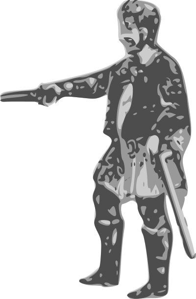 Pistoleer clipart