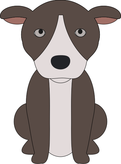 Pit Bull Puppy clipart
