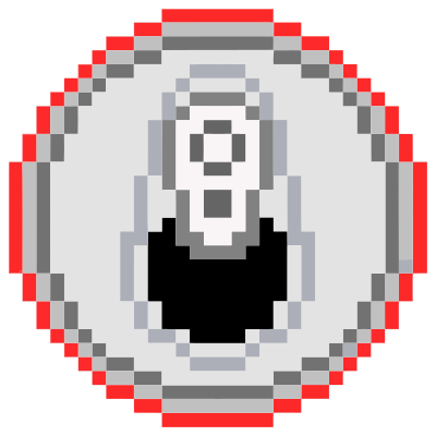 Pixel Art Can clipart