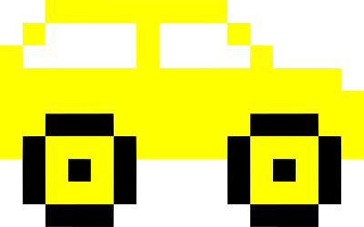 Pixel art car 8 clipart